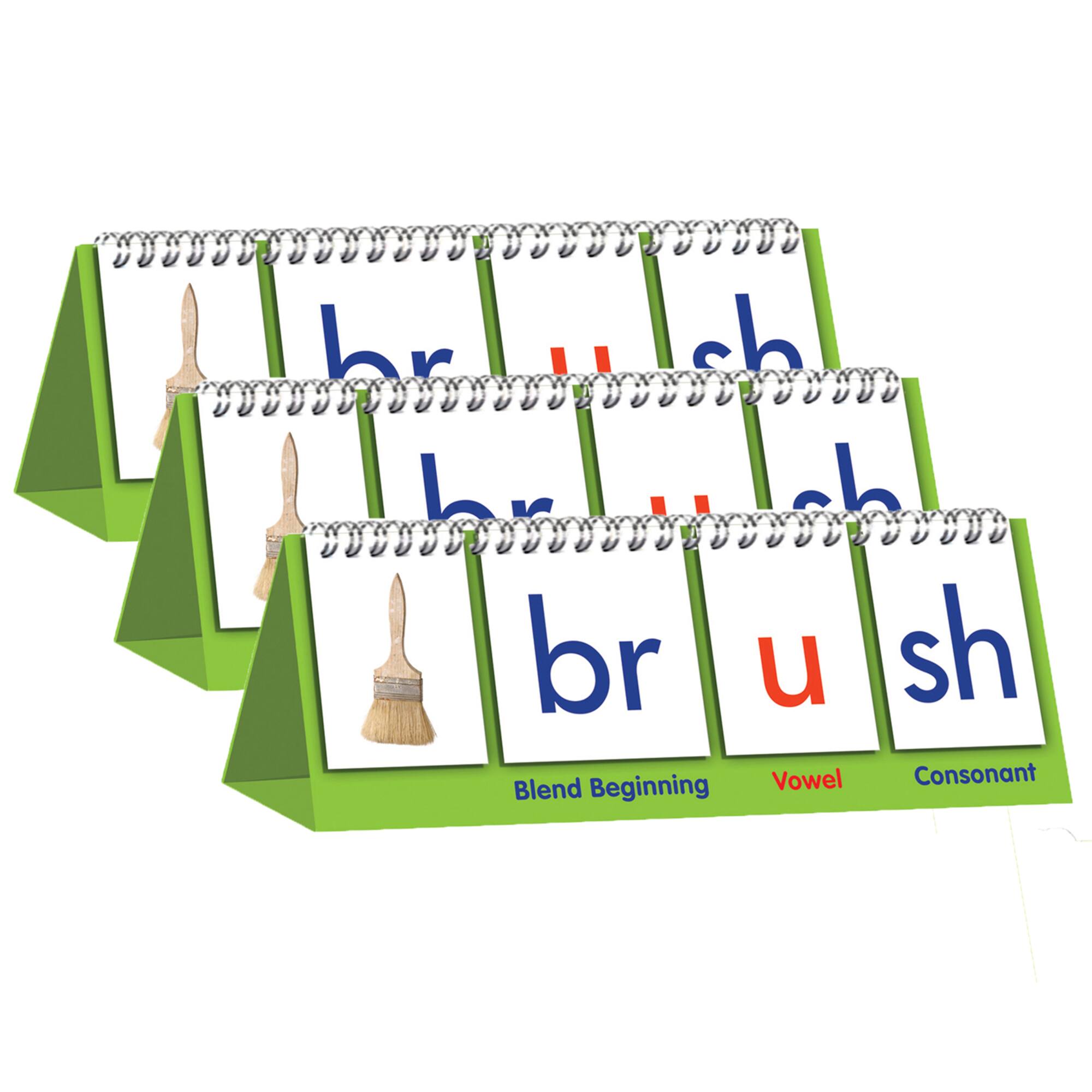 Junior Learning® Double-Sided Blend Flips, 3ct.